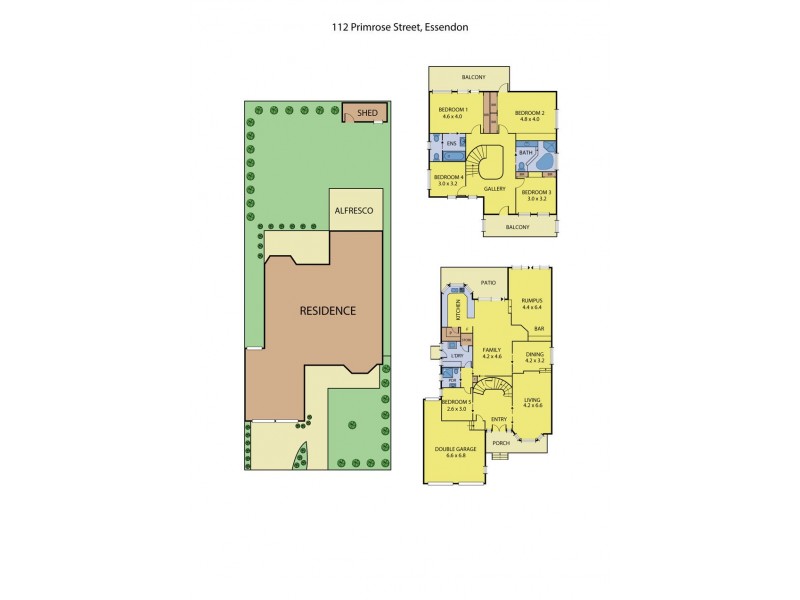 112 Primrose Street, Essendon VIC 3040 Floorplan