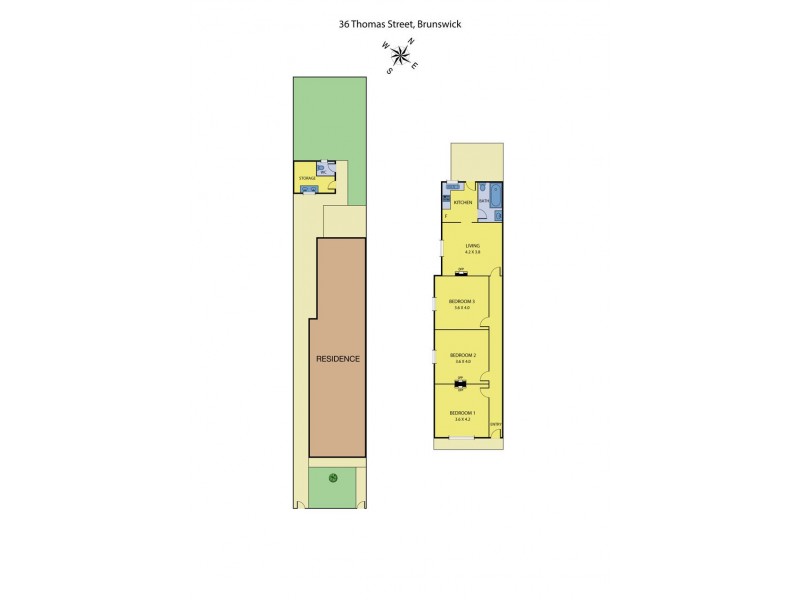 36 Thomas Street, Brunswick VIC 3056 Floorplan