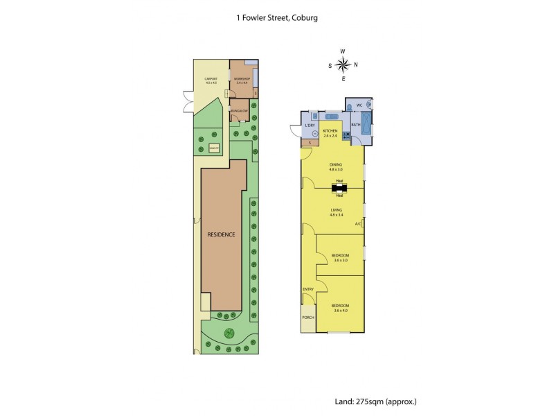 1 Fowler Street, Coburg VIC 3058 Floorplan