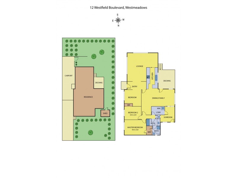 12 Westfield Boulevard, Westmeadows VIC 3049 Floorplan