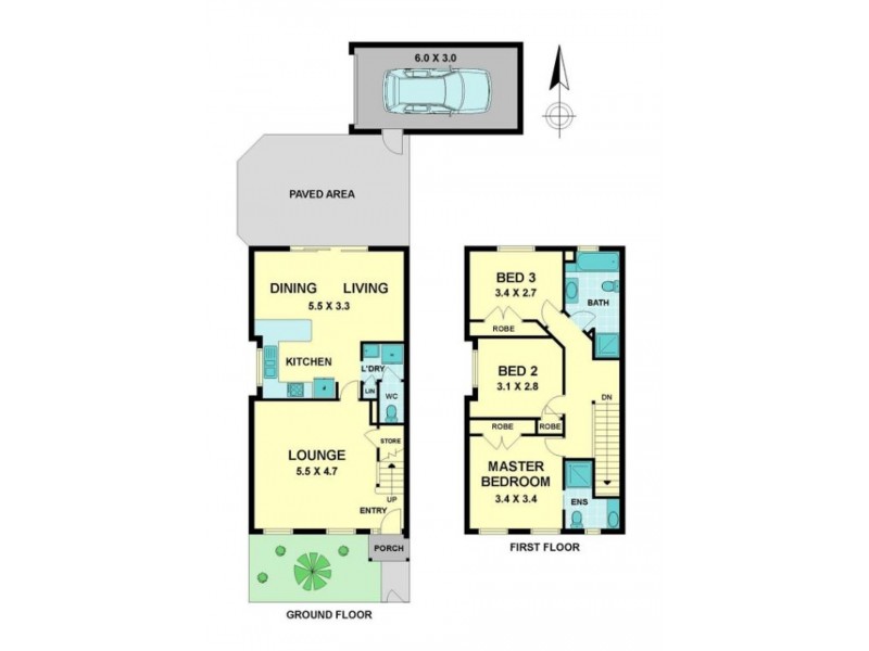 3/11 Willow Street, Essendon VIC 3040 Floorplan