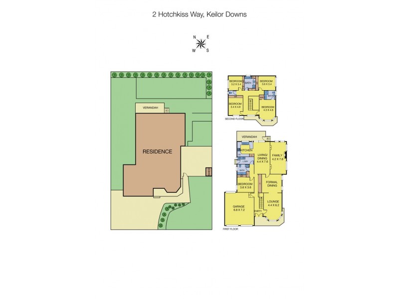 2 Hotchkiss Way, Keilor Downs VIC 3038 Floorplan