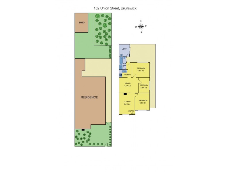152 Union Street, Brunswick VIC 3056 Floorplan