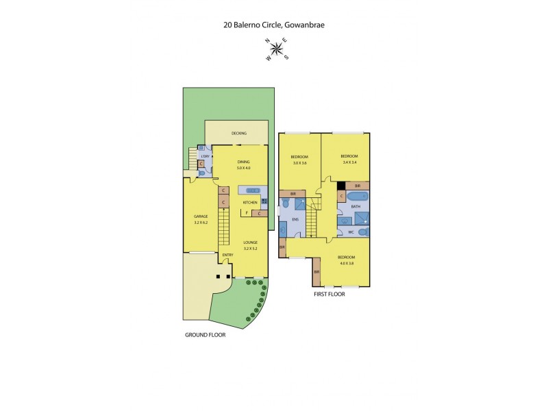 20 Balerno Circle, Gowanbrae VIC 3043 Floorplan