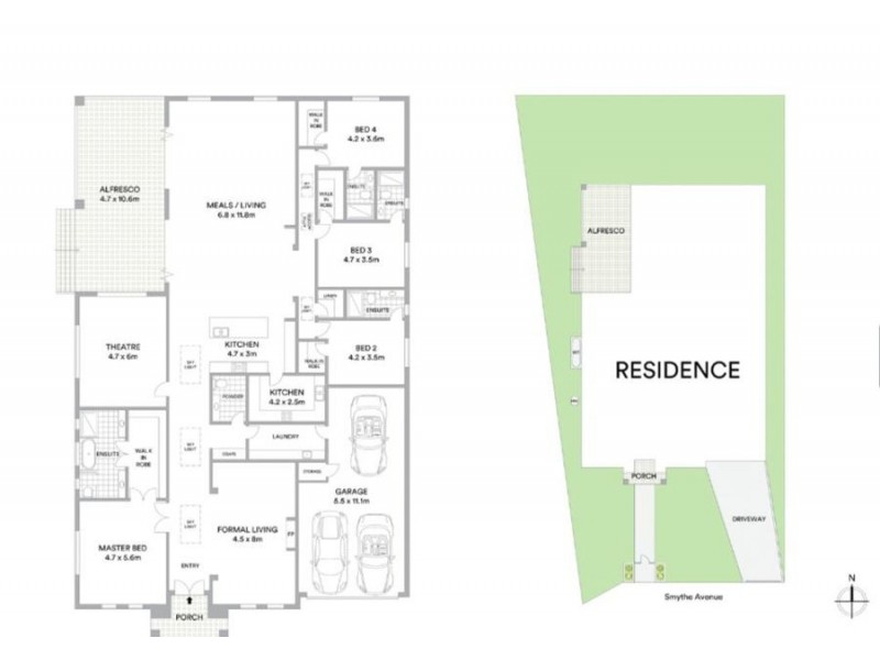 22 Smythe Avenue, Mont Albert VIC 3127 Floorplan
