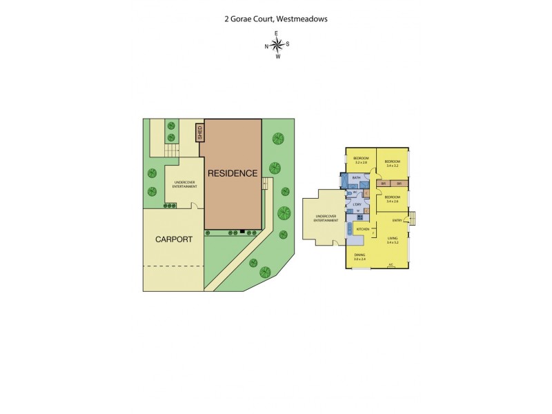 2 Gorae Court, Westmeadows VIC 3049 Floorplan