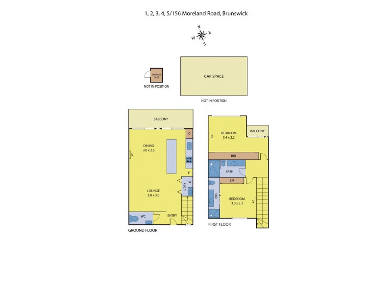1-9/156 Moreland Road, Brunswick VIC 3056 Floorplan