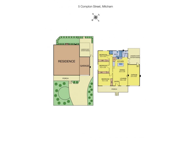 5 Compton Street, Mitcham VIC 3132 Floorplan