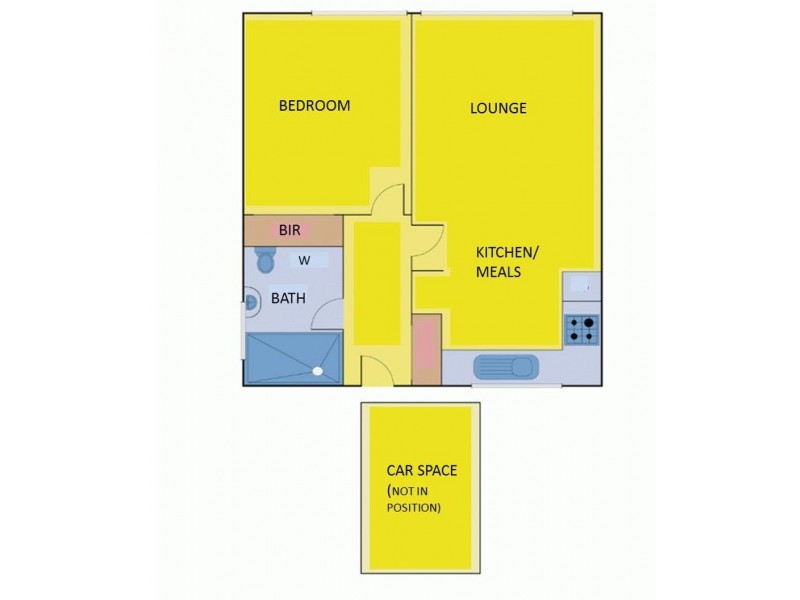 1/305 Albion Street, Brunswick VIC 3056 Floorplan