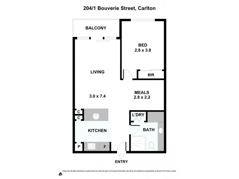 204/1 Bouverie Street, Carlton VIC 3053
