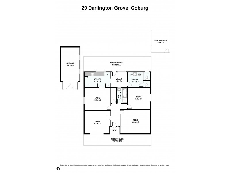 29 Darlington Grove, Coburg VIC 3058 Floorplan