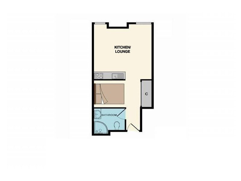 805/339 Swanston Street, Melbourne VIC 3000 Floorplan