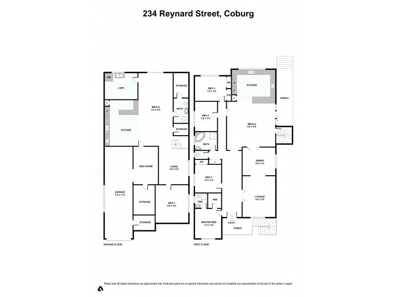 234 Reynard Street, Coburg VIC 3058 Floorplan