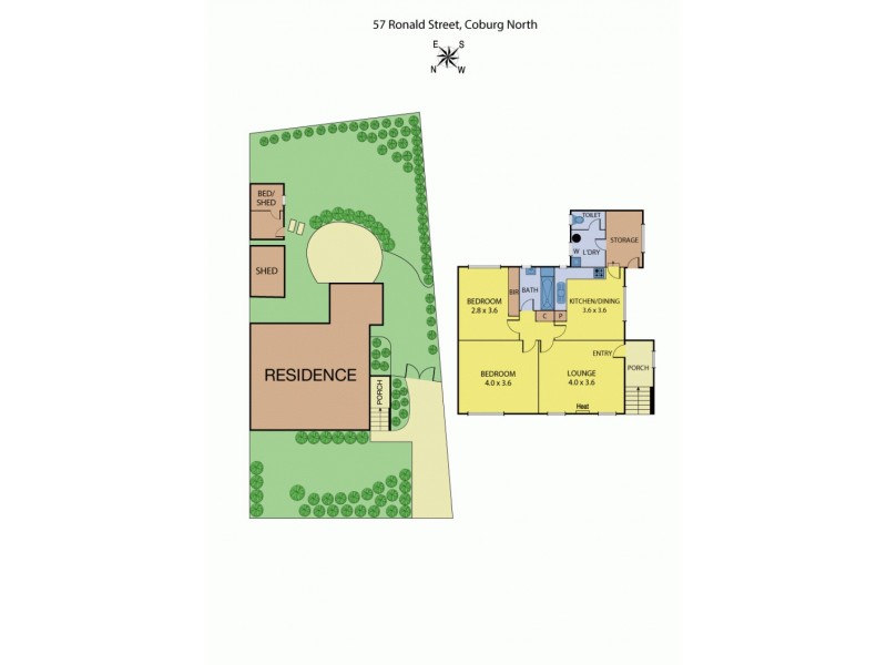 57 Ronald Street, Coburg North VIC 3058 Floorplan