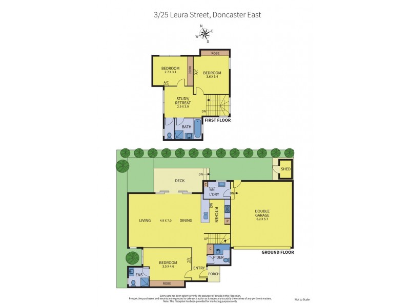 3/25 Leura Street, Doncaster East VIC 3109 Floorplan