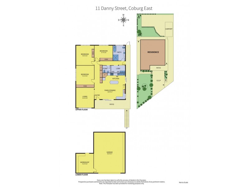 11 Danny Street, Coburg VIC 3058 Floorplan