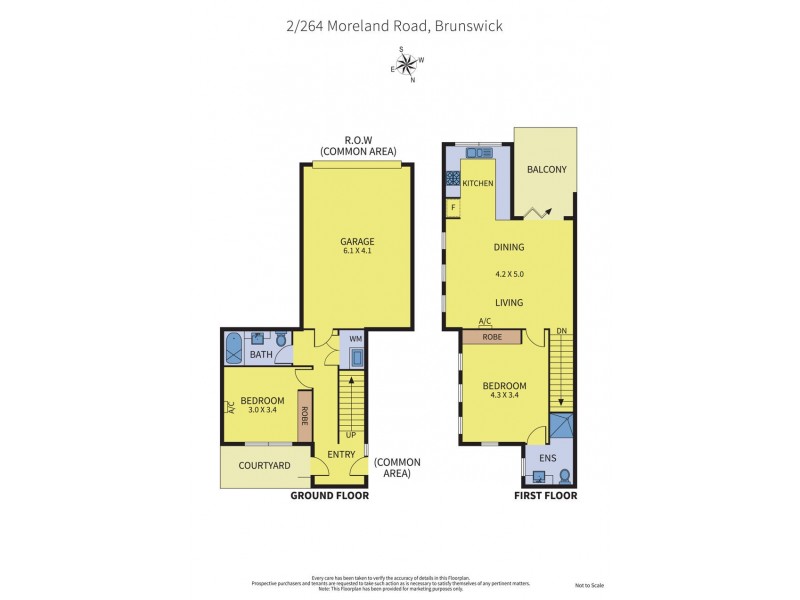 2/264 Moreland Road, Brunswick VIC 3056 Floorplan