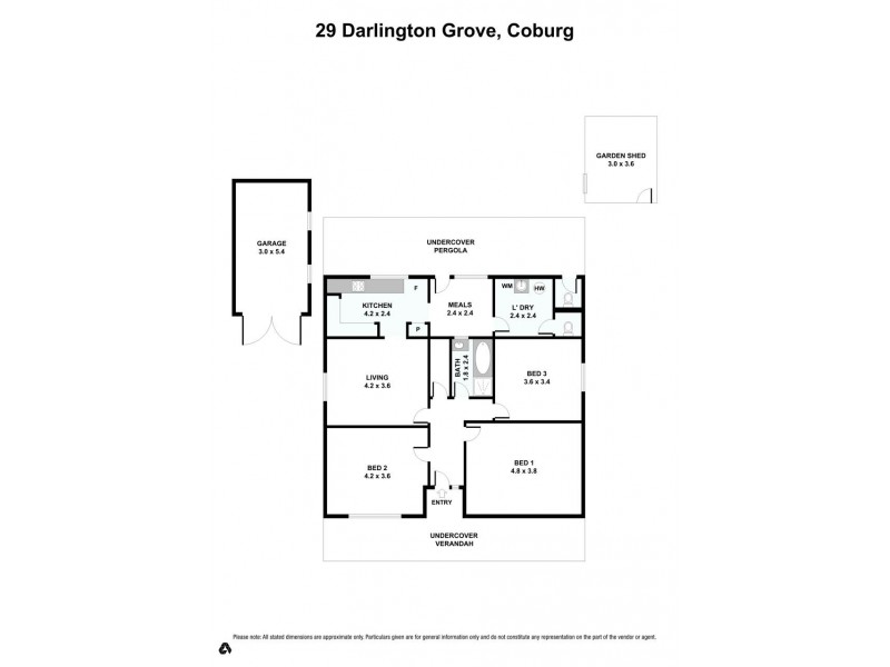 29 Darlington Grove, Coburg VIC 3058 Floorplan