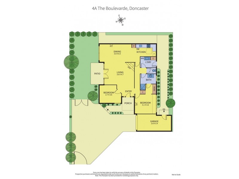 4A The Boulevarde, Doncaster VIC 3108 Floorplan