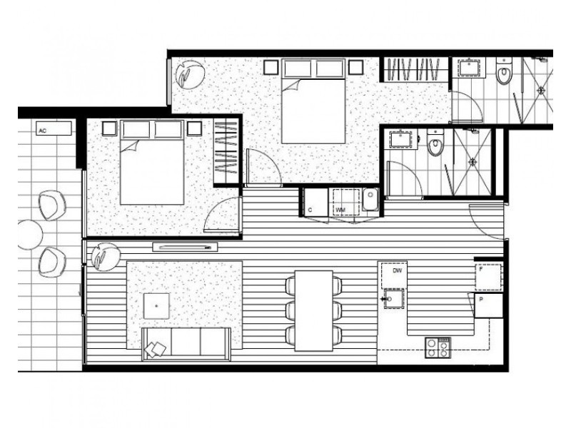 211/260-274 Lygon Street, Brunswick East VIC 3057 Floorplan