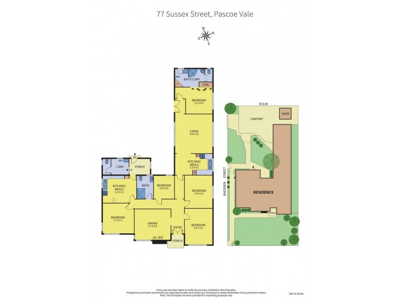77 Sussex Street, Pascoe Vale VIC 3044 Floorplan