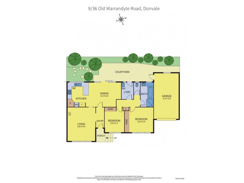 9/36 Old Warrandyte Road, Donvale VIC 3111 Floorplan