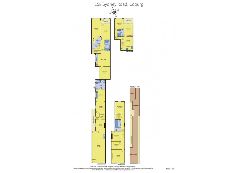 158 Sydney Road, Coburg VIC 3058 Floorplan