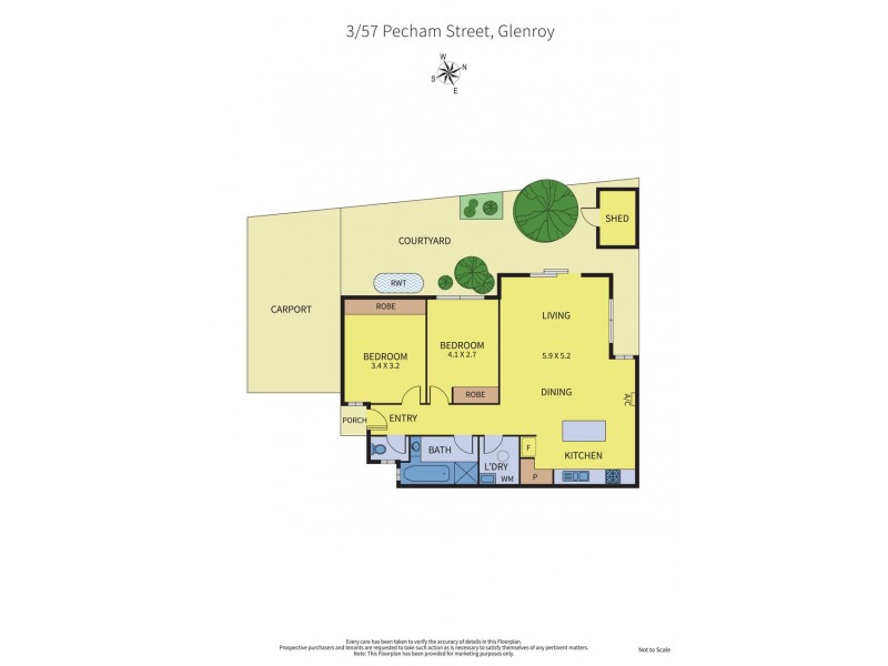 3/57 Pecham Street, Glenroy VIC 3046 Floorplan