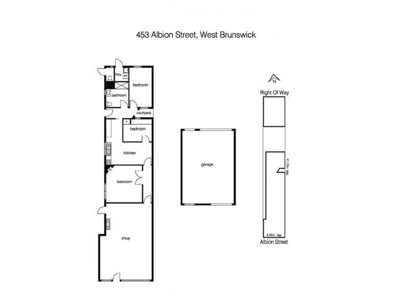 453 Albion Street, Brunswick West VIC 3055 Floorplan