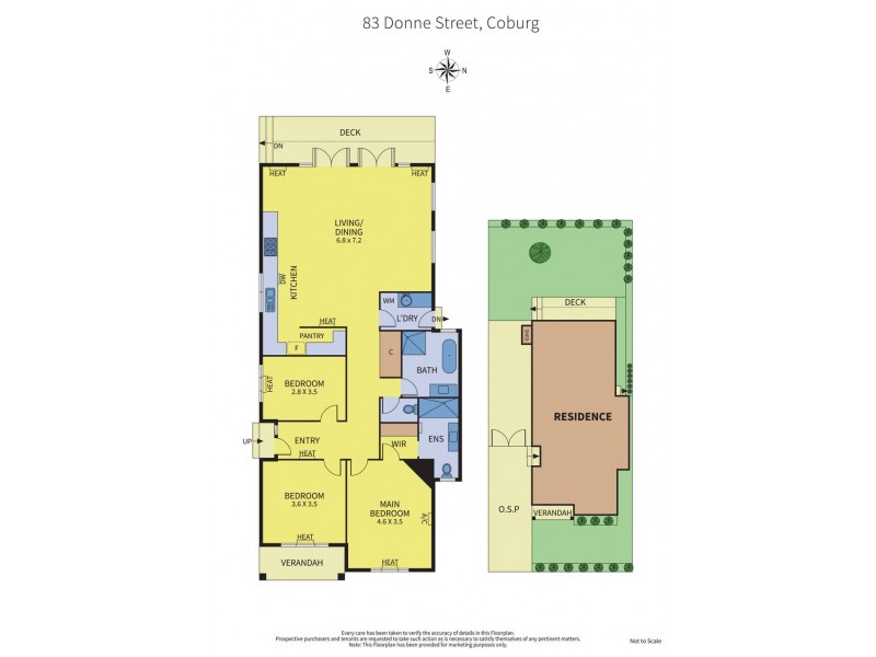 83 Donne Street, Coburg VIC 3058 Floorplan