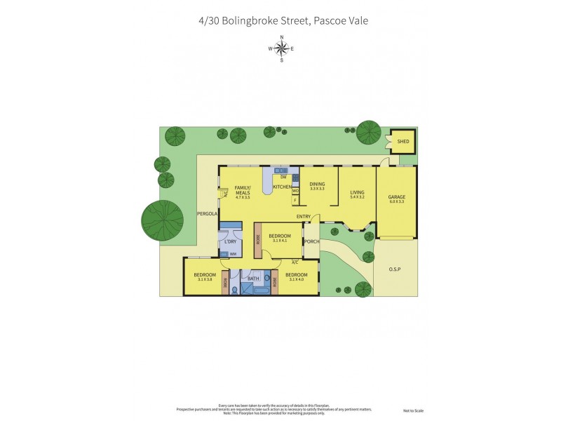 4/30 Bolingbroke Street, Pascoe Vale VIC 3044 Floorplan