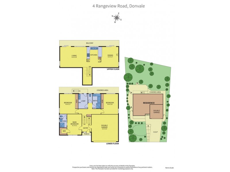 4 Rangeview Road, Donvale VIC 3111 Floorplan