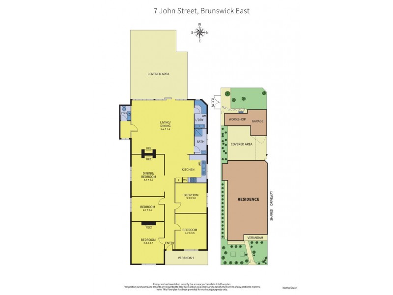 7 John Street, Brunswick East VIC 3057 Floorplan