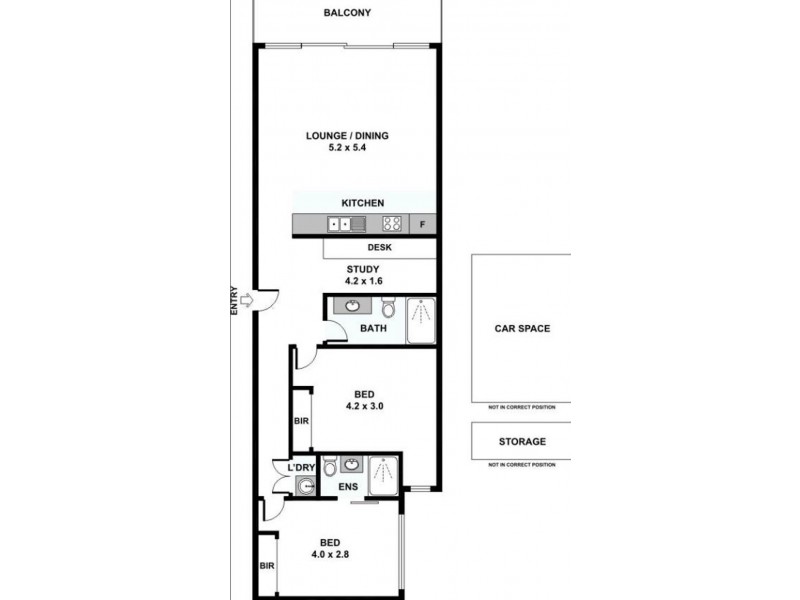 207/51-53 Gaffney Street, Coburg VIC 3058 Floorplan