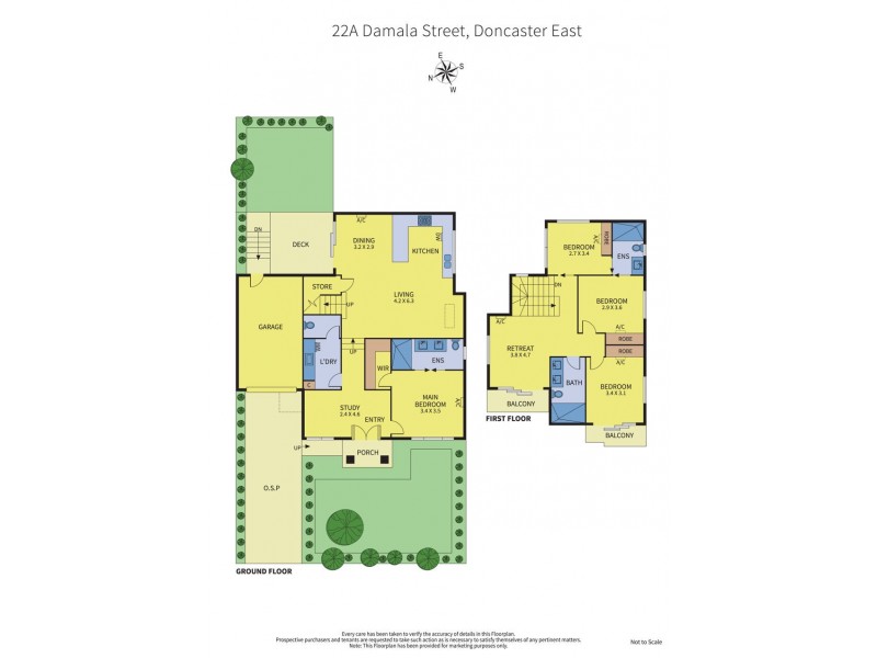 22A Damala Street, Doncaster East VIC 3109 Floorplan