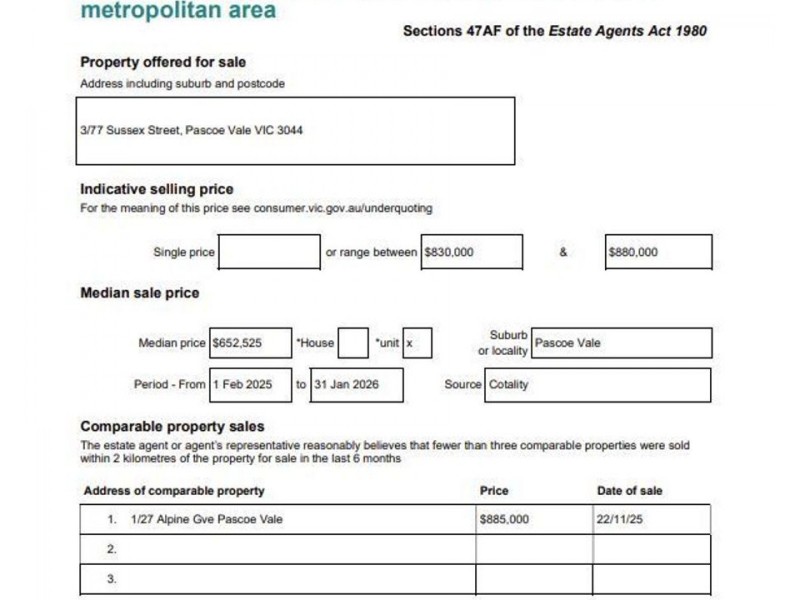 77 Sussex Street, Pascoe Vale VIC 3044