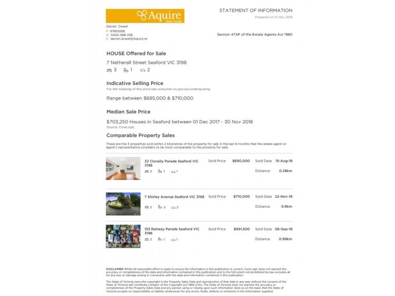 7 Netherall Street, Seaford VIC 3198