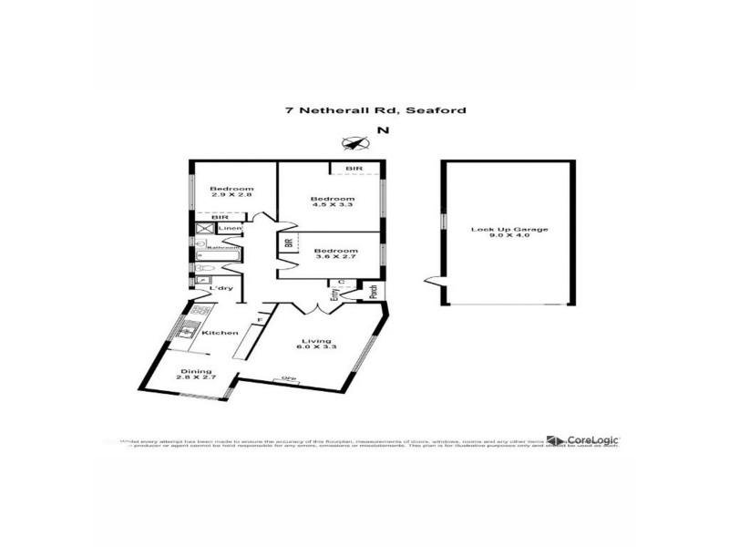7 Netherall Street, Seaford VIC 3198 Floorplan