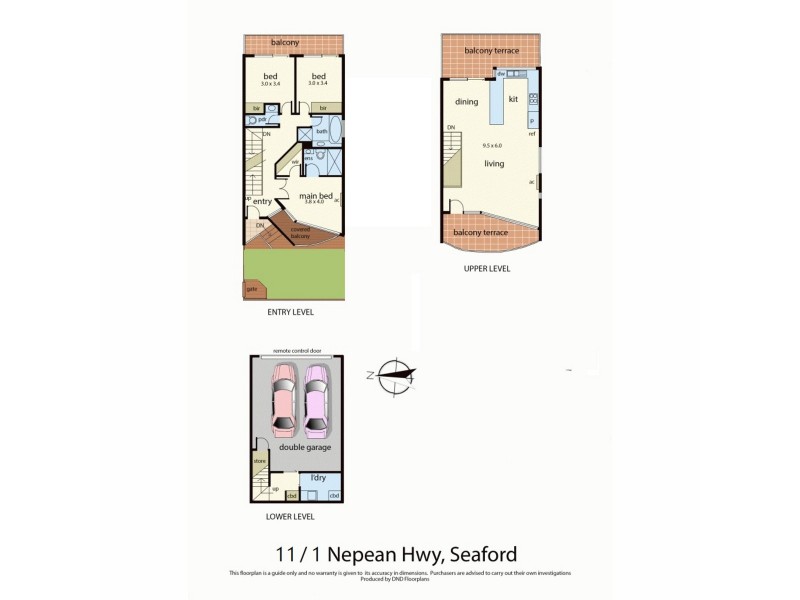 11/1 Nepean Highway, Seaford VIC 3198 Floorplan