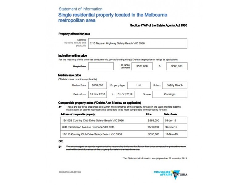 2/15 Nepean Highway, Safety Beach VIC 3936