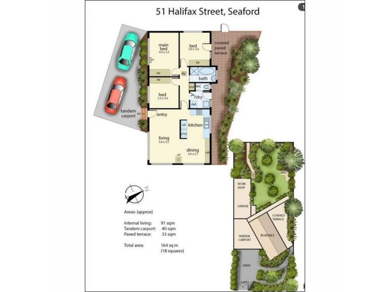 51 Hallifax Street, Seaford VIC 3198 Floorplan