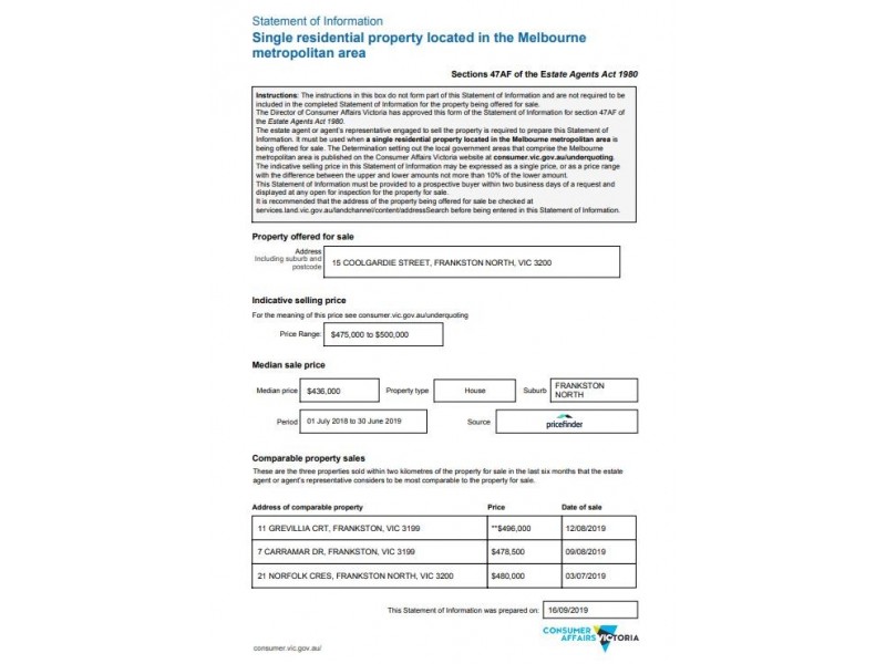 15 Coolgardie Street, Frankston North VIC 3200