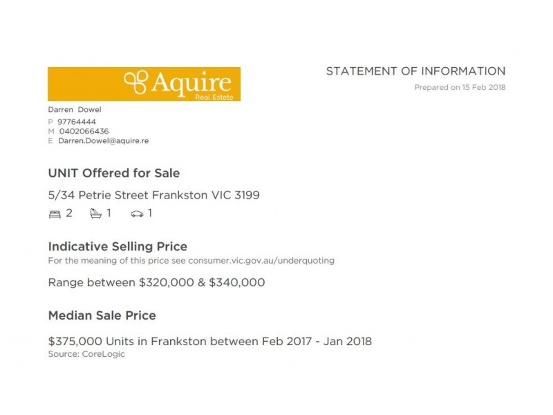 5/34 Petrie Street, Frankston VIC 3199