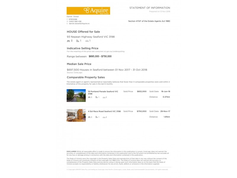 93 Nepean Highway, Seaford VIC 3198