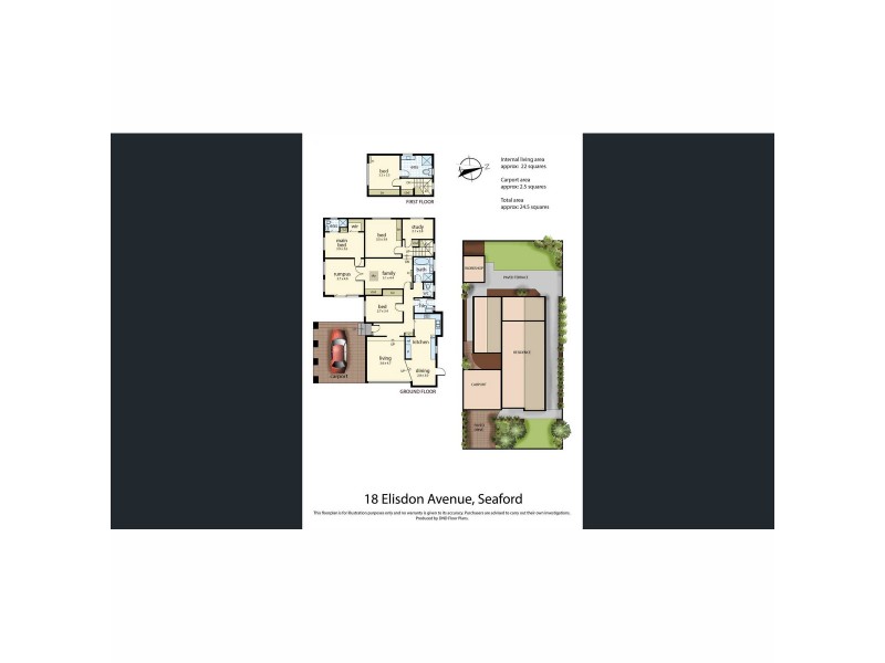 18 Elisdon Drive, Seaford VIC 3198 Floorplan