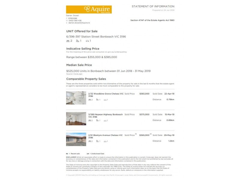 6/396-397 Station Street, Bonbeach VIC 3196