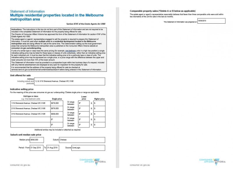 1,3 & 4/19 Sherwood Avenue, Chelsea VIC 3196