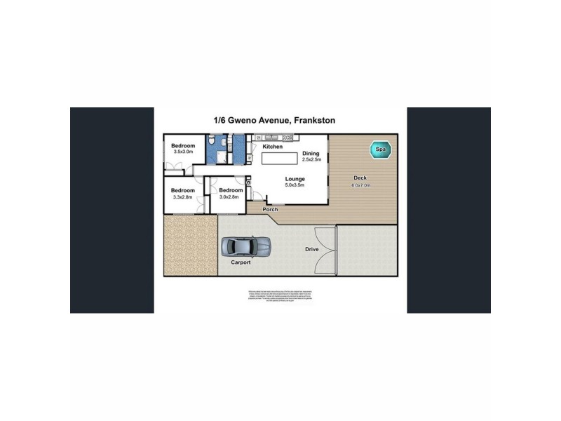 6 Gweno Avenue, Frankston South VIC 3199 Floorplan