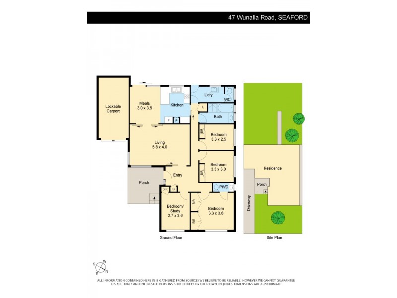 47 Wunalla Road, Seaford VIC 3198 Floorplan