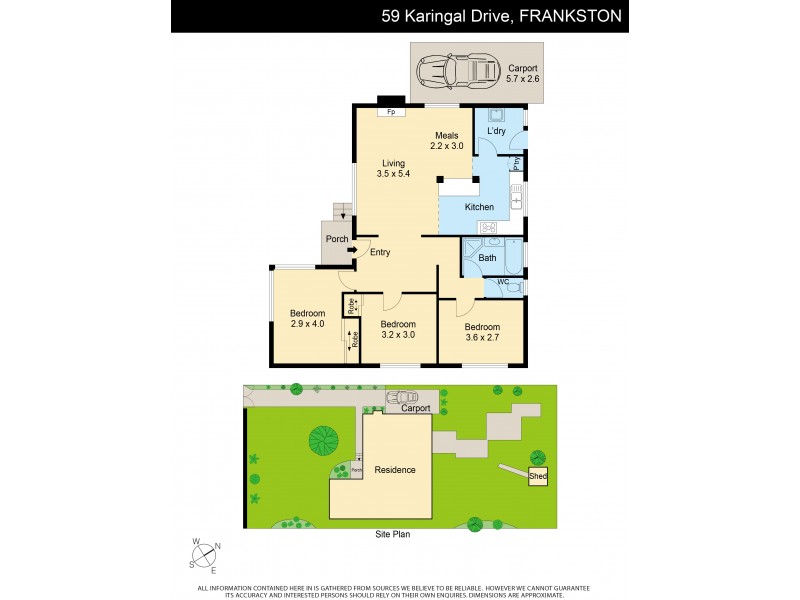 59 Karingal Drive, Frankston VIC 3199 Floorplan